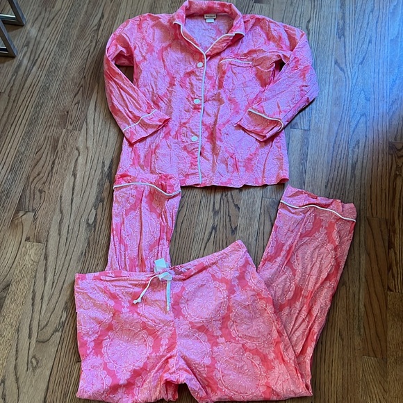 BedHead Bed head pj pajama set top bottom pants shirt cotton womens - Picture 2 of 14